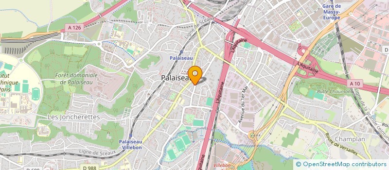 localisation de l'entreprise SCI LES MARCHES à PALAISEAU