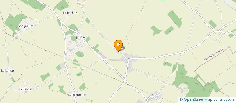 localisation de l'entreprise SCI LES MARCOTS  MESNILS-SUR-ITON