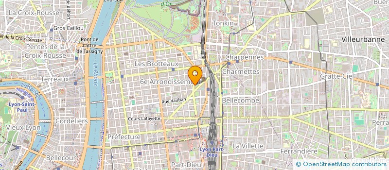 localisation de l'entreprise SCI LES MARECAGES  LYON