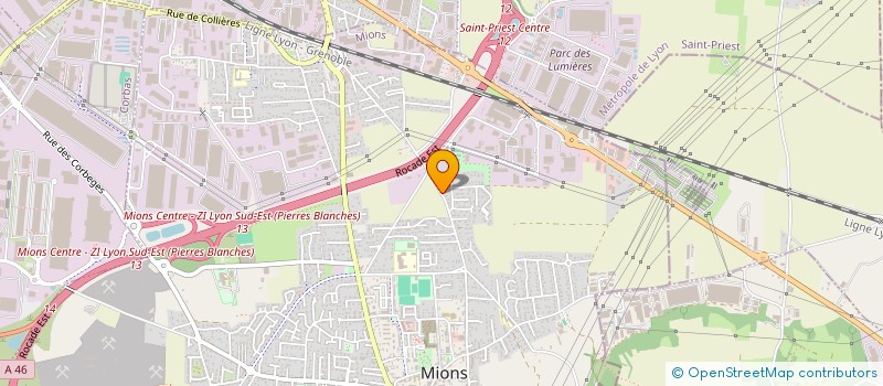 localisation de l'entreprise SCI LES MARENDIERS  MIONS