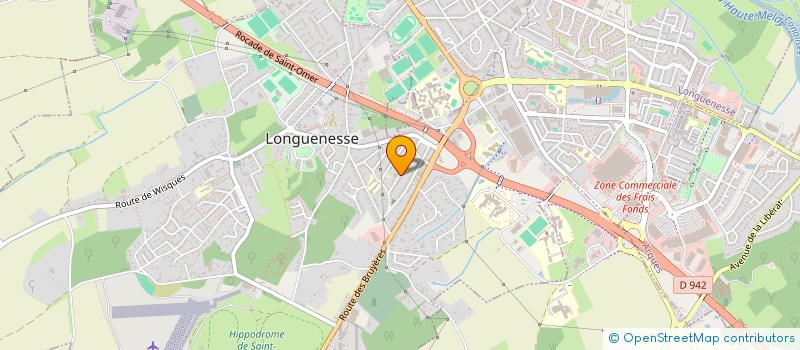 localisation de l'entreprise SCI LES MARETIAUX  LONGUENESSE