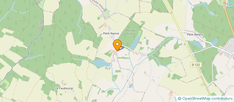 localisation de l'entreprise SCI LES MARGILLOTS  COSGES