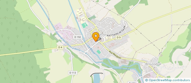 localisation de l'entreprise SCI LES MARGOUILLATS à WASSY