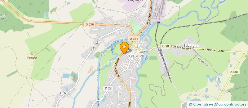 localisation de l'entreprise SCI LES MARGUERITES à SARRALBE