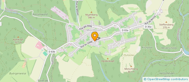 localisation de l'entreprise SCI LES MARGUERITES  ENCHENBERG