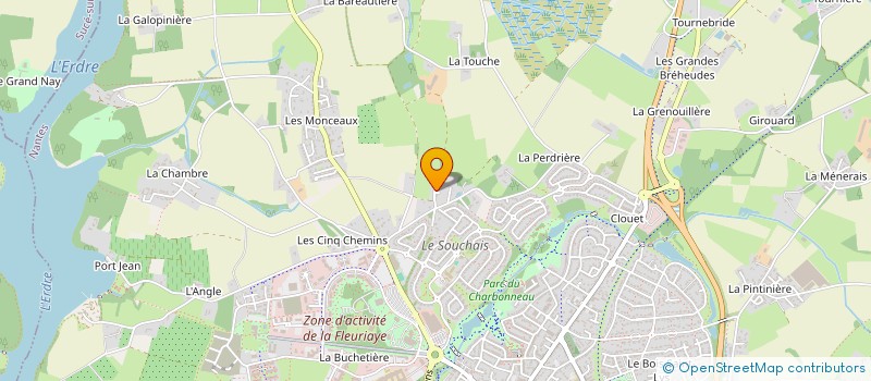 localisation de l'entreprise SCI LES MARINES  CARQUEFOU