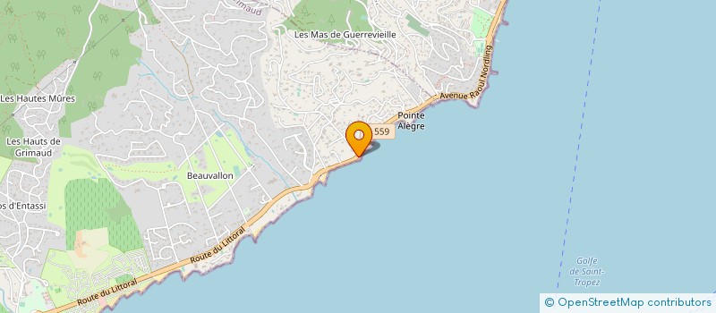 localisation de l'entreprise SCI LES MARINES DE GRIMAUD à GRIMAUD
