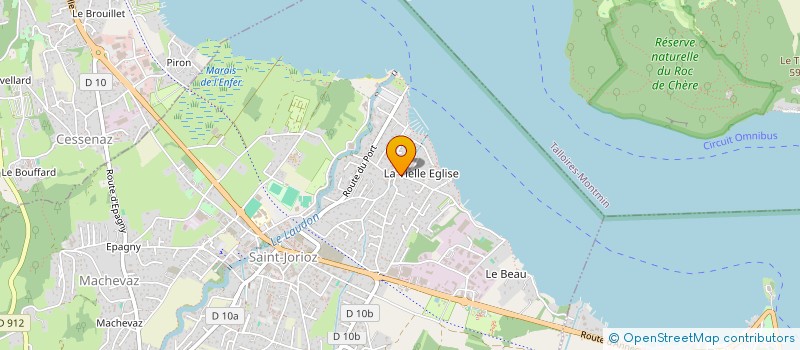 localisation de l'entreprise SCI LES MARLIERES à SAINT-JORIOZ
