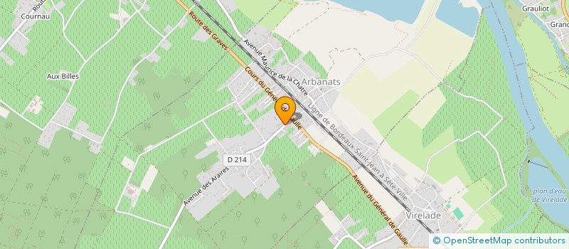 localisation de l'entreprise SCI LES MARMOTILLES  ARBANATS