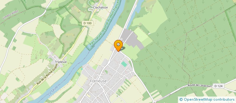 localisation de l'entreprise SCI LES MARMOTS  FRENEUSE