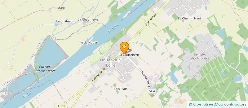 localisation de l'entreprise SCI LES MARMOTS  LA FERTE-SAINT-CYR