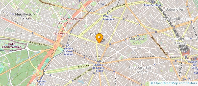 localisation de l'entreprise SCI LES MARMOTS  PARIS