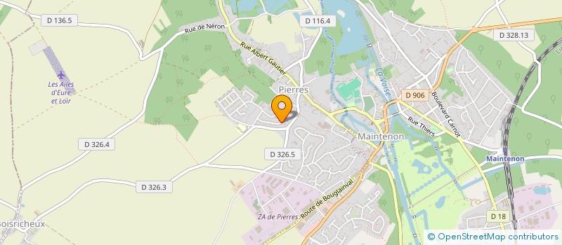 localisation de l'entreprise SCI LES MARMOTTES à PIERRES