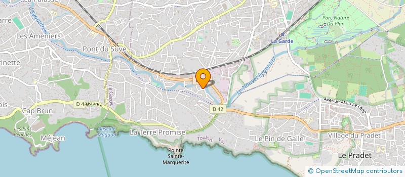 localisation de l'entreprise SCI LES MARMOTTES à LA GARDE