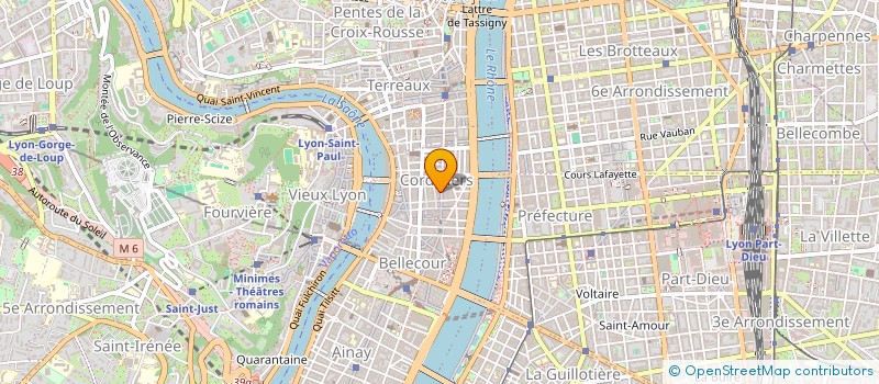 localisation de l'entreprise SCI LES MARMOTTES  SAINT-MARTIN-EN-HAUT