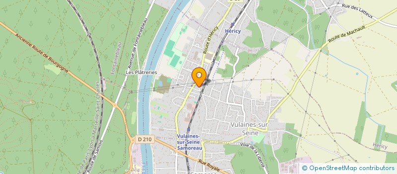 localisation de l'entreprise SCI LES MARMOTTES  VULAINES-SUR-SEINE