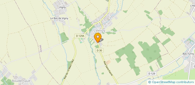 localisation de l'entreprise SCI LES MARMOTTES  VENIZY