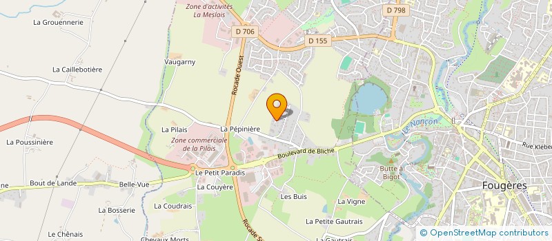 localisation de l'entreprise SCI LES MARMOTTES  SAINT-DIERY