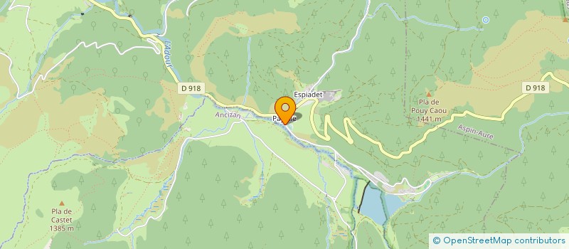 localisation de l'entreprise SCI LES MARMOTTES  CAMPAN