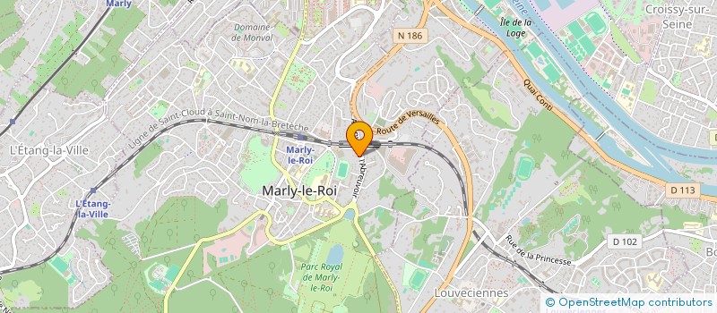 localisation de l'entreprise SCI LES MARMOTTES DE LILLE  MARLY-LE-ROI