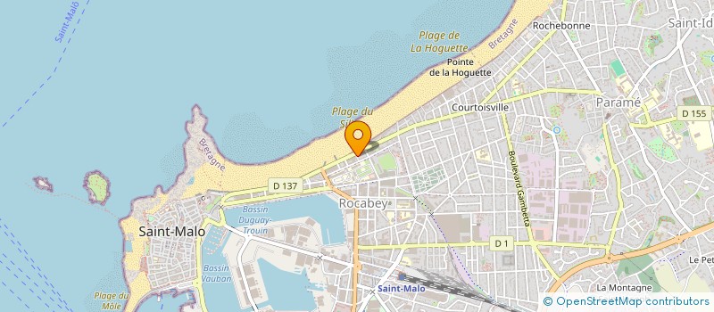 localisation de l'entreprise SCI LES MARMOTTINS  SAINT-MALO