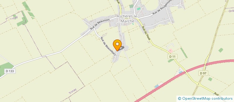 localisation de l'entreprise SCI LES MARMOTTONS  ASCHERES-LE-MARCHE