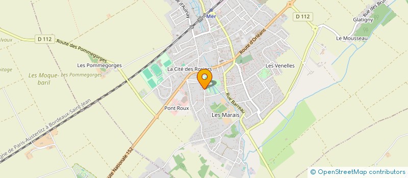 localisation de l'entreprise SCI LES MARONNIERS  MER