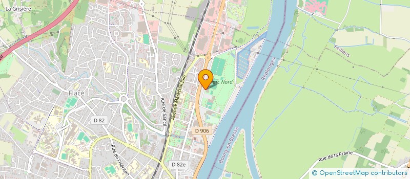 localisation de l'entreprise SCI LES MARQUISES  MACON