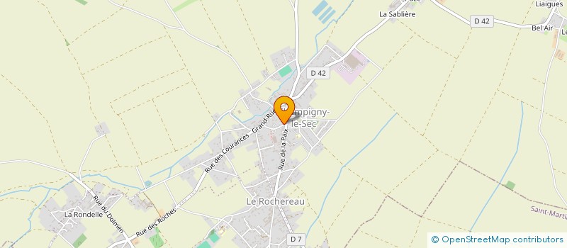localisation de l'entreprise SCI LES MARQUISES à AVANTON