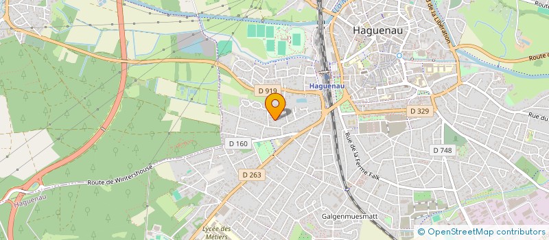 localisation de l'entreprise SCI LES MARQUISES  HAGUENAU