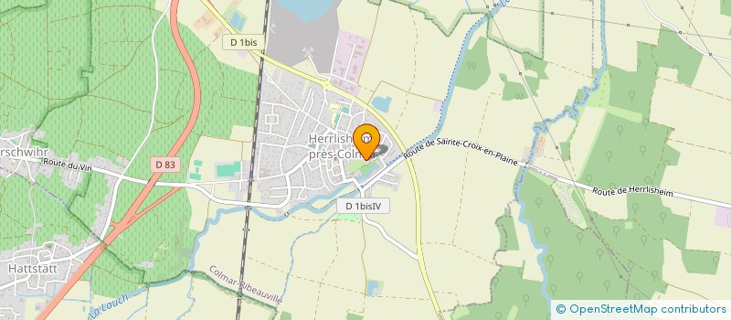 localisation de l'entreprise SCI LES MARQUISES  HERRLISHEIM-PRES-COLMAR