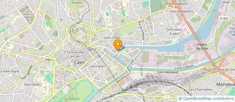 localisation de l'entreprise SCI LES MARQUISES à CAEN