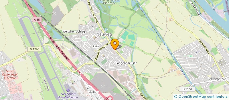 localisation de l'entreprise SCI LES MARRONIERS  SAINT-LOUIS