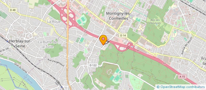 localisation de l'entreprise SCI LES MARRONNIERS à MONTIGNY-LES-CORMEILLES