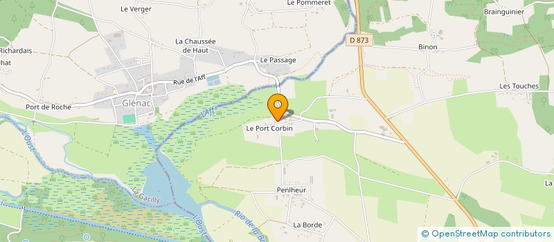 localisation de l'entreprise SCI LES MARRONNIERS  BAINS-SUR-OUST