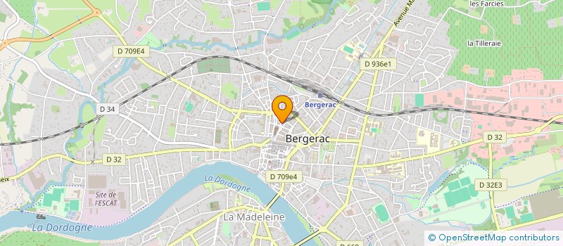 localisation de l'entreprise SCI LES MARRONNIERS à BERGERAC