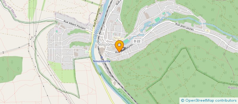 localisation de l'entreprise SCI LES MARRONNIERS  NOUZONVILLE