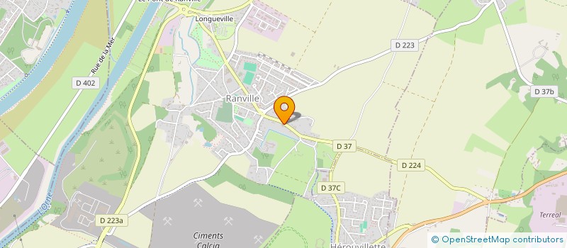 localisation de l'entreprise SCI LES MARRONNIERS à RANVILLE