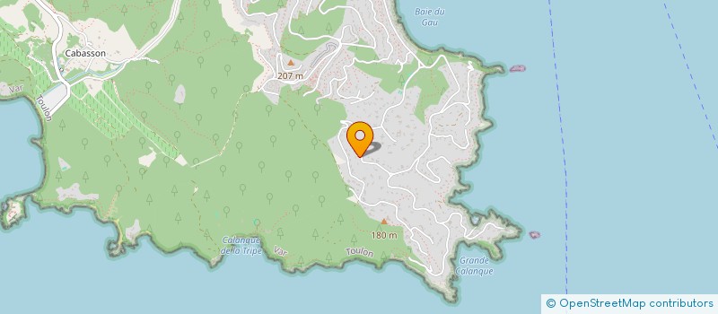 localisation de l'entreprise SCI LES MARRONNIERS à BORMES-LES-MIMOSAS