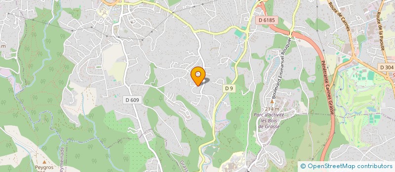 localisation de l'entreprise SCI LES MARRONNIERS à GRASSE