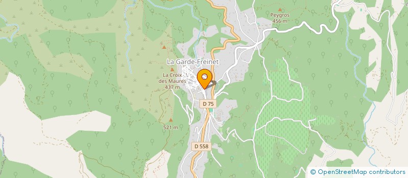 localisation de l'entreprise SCI LES MARRONS à LA GARDE-FREINET