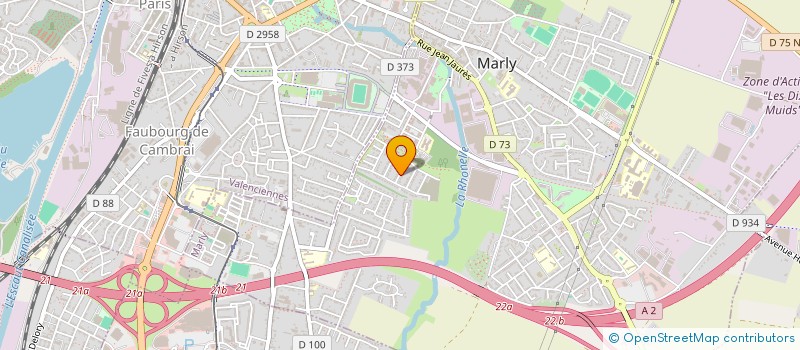 localisation de l'entreprise SCI LES MARROUGES DE SAINT JEAN à MARLY