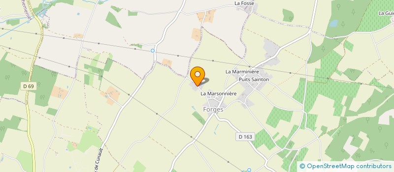 localisation de l'entreprise SCI LES MARSONNIERES  DOUE-EN-ANJOU