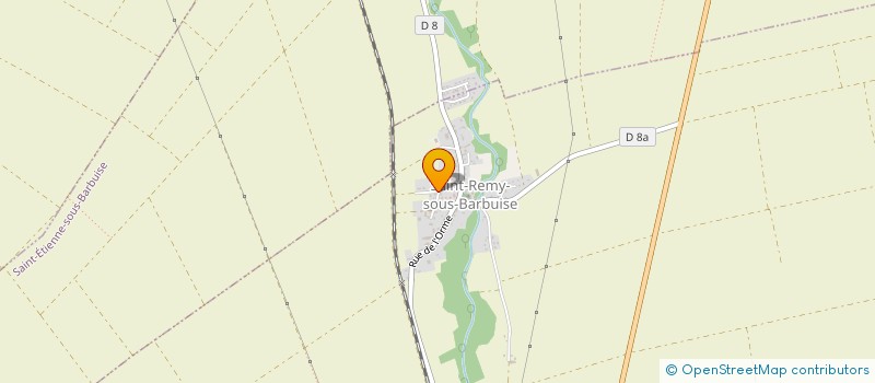 localisation de l'entreprise SCI LES MARTINE  SAINT-REMY-SOUS-BARBUISE