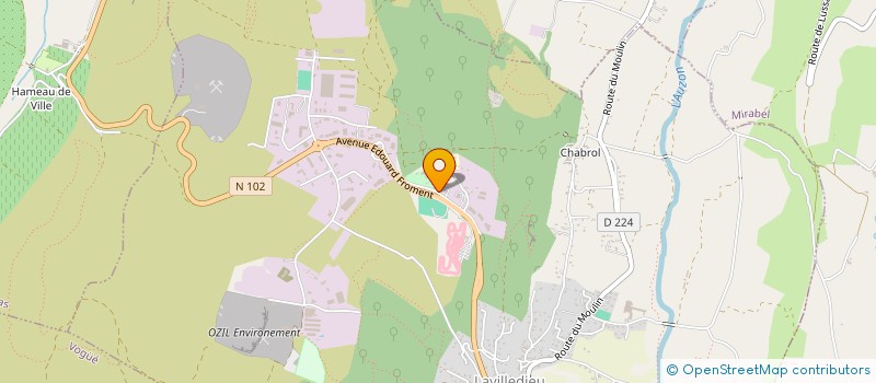 localisation de l'entreprise SCI LES MARTINOUX II  LAVILLEDIEU