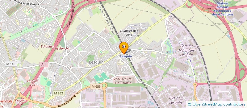 localisation de l'entreprise SCI LES MARTYRS à LESQUIN