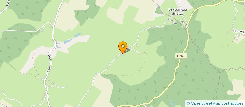 localisation de l'entreprise SCI LES MARY JANE à CERVON