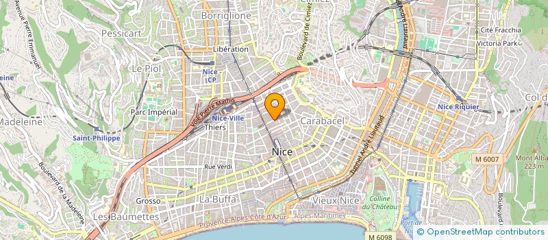 localisation de l'entreprise SCI LES MAS DU ROUSSET à NICE