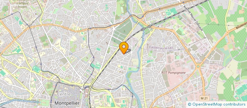 localisation de l'entreprise SCI LES MASQUES à MONTPELLIER