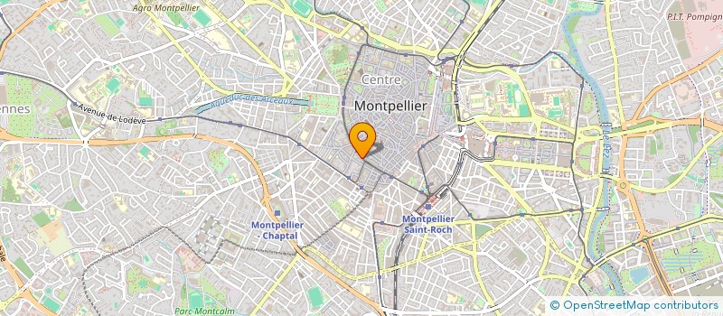 localisation de l'entreprise SCI LES MASTERS à MONTPELLIER